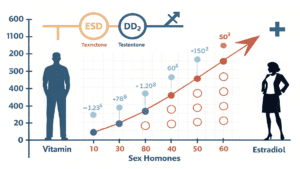 Vitamina D e os Hormônios Sexuais